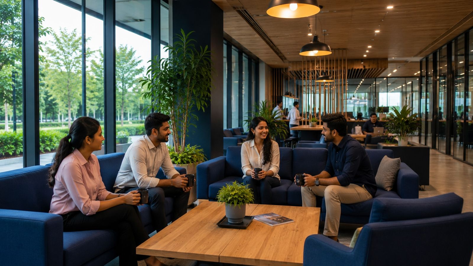 Lounge at the AI Park