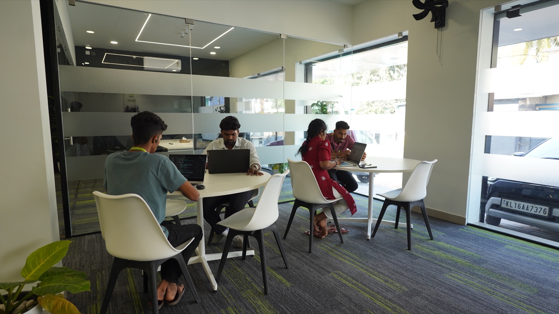 Coworking area at Village Park